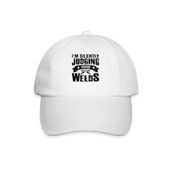 Soudeur Profession Acier Thermique Gaz TIG MAG Soudage - Casquette classique - blanc/blanc - Devant