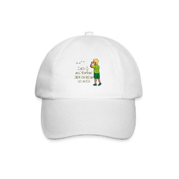 J’ai 6 ans - Boy Birdwatching - Casquette classique - blanc/blanc - Devant