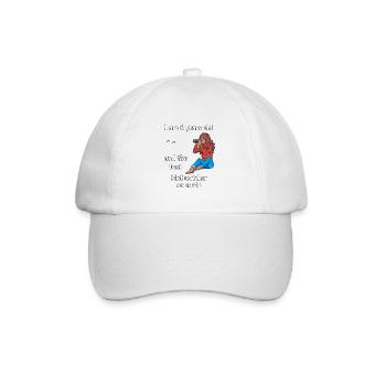 I'm 6 - Girl Bird Watching - Baseball Cap - white/white - Front