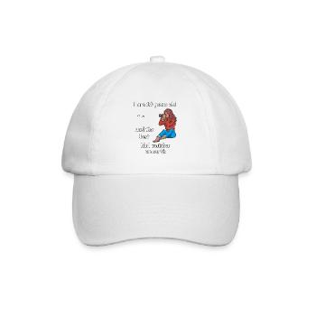 I'm 10 - Girl Bird Watching - Baseball Cap - white/white - Front