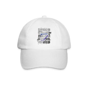 I feel so wheelless - Baseball Cap - white/white - Front