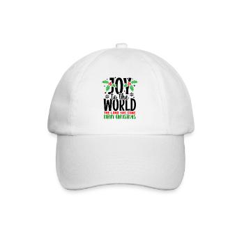 Weihnachten, Weihnachten, Weihnachten, Weihnachten - Baseballkappe - Weiß/Weiß - Vorne