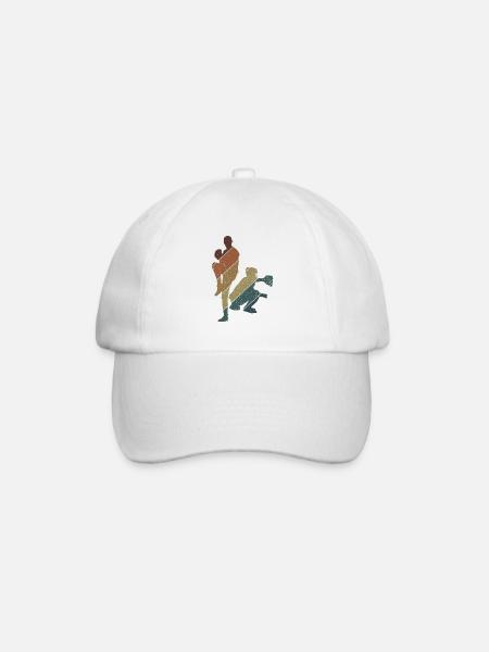 Baseball - Baseballkappe - Weiß/Weiß