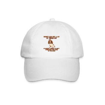 It Doesn't Wiggle Its Butt Everytime You Come 2 - Baseball Cap - white/white - Front
