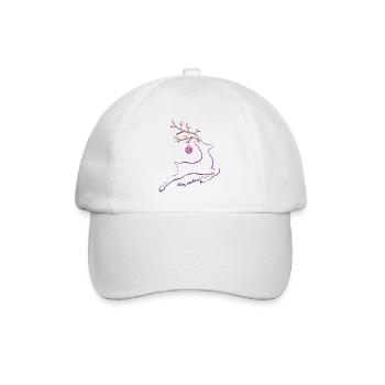 Frohe Weihnachten Weihnachten Weihnachten Urlaub Winter Santa Nordic - Baseballkappe - Weiß/Weiß - Vorne