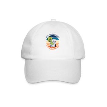 Theres Gonna Be A Gincident Funny Gin Saying - Baseball Cap - white/white - Front