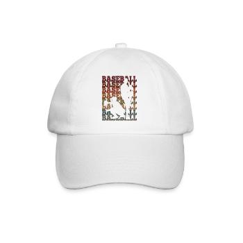 Baseball - Baseballkappe - Weiß/Weiß - Vorne