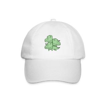 Crocodiles mignons - Crocodile - Casquette classique - blanc/blanc - Devant