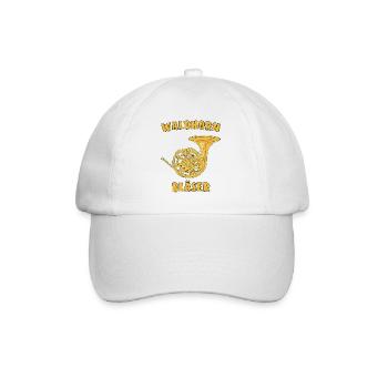 WALDHORN BLÄSER - Baseballkappe - Weiß/Weiß - Vorne