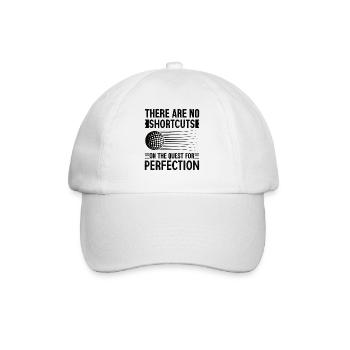 Golf Golfer Gift Hobby Club Quote - Baseball Cap - white/white - Front