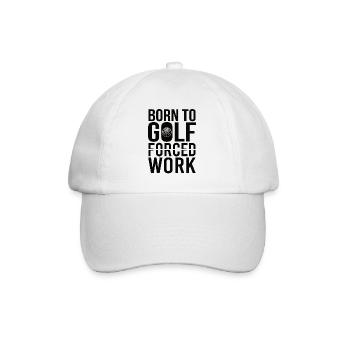 Golf Golfer Gift Hobby Club Quote - Baseball Cap - white/white - Front