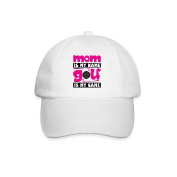 Golfers Golfers Golf clubs Golfing Golf mother - Baseball Cap - white/white - Front
