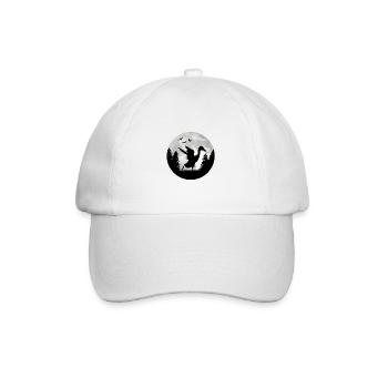 Canard Lune indien - Casquette classique - blanc/blanc - Devant