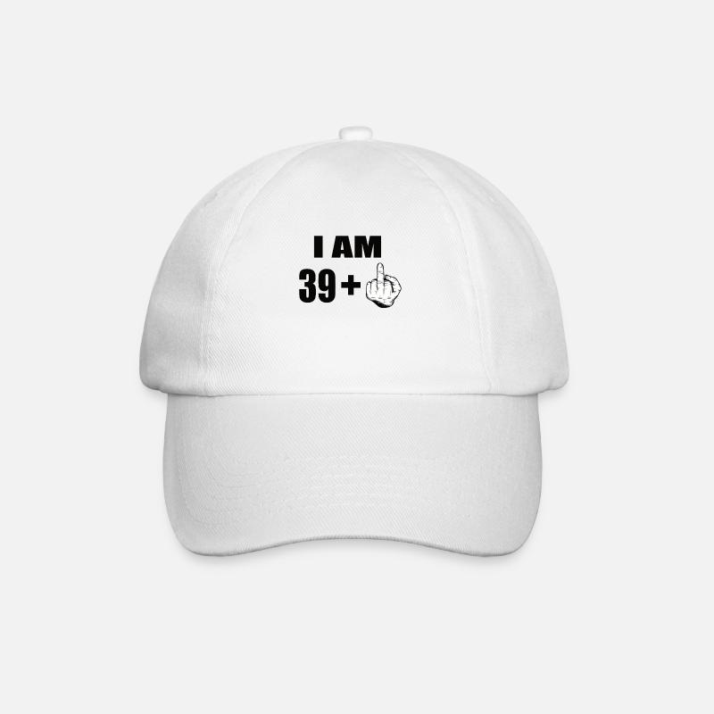 40e anniversaire - Casquette classique - blanc/blanc