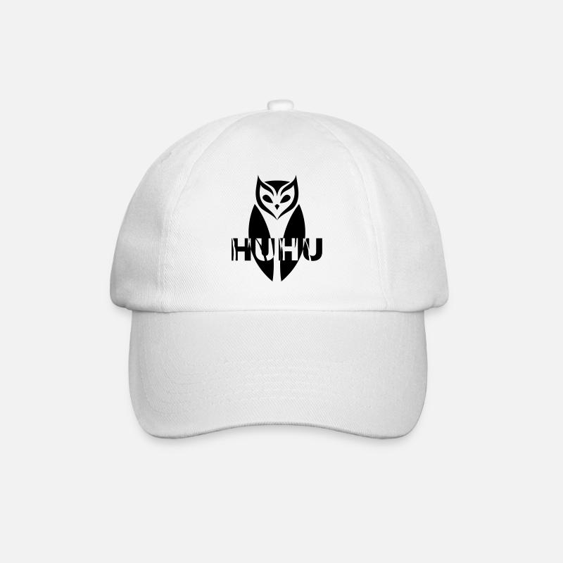 Chouette GOWILD - HuHu - Casquette classique - blanc/blanc