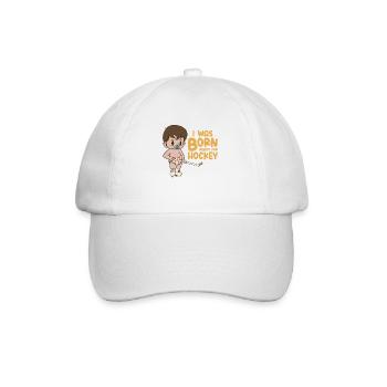 Ice hockey Sports Coach Game Player Goalie - Baseball Cap - white/white - Front