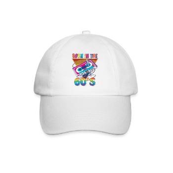 CASSETTE NÉE DANS LES ANNÉES 60 - Casquette classique - blanc/blanc - Devant