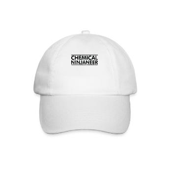 Ninjaneer - Chemical Engineer - Baseball Cap - white/white - Front