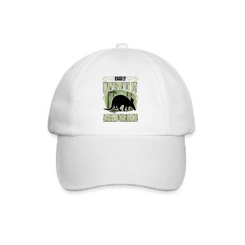 Easily distracted by Aardvarks Aardvark - Baseball Cap - white/white - Front