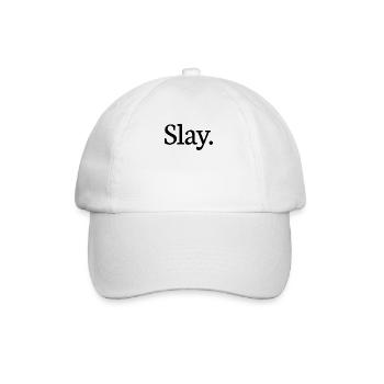 T�tung Motivation Frauenm�dchen Sie t�tenich treib - Baseballkappe - Weiß/Weiß - Vorne