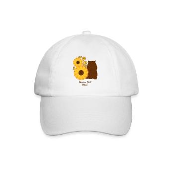 Mère tournesol - Chat persan - Casquette classique - blanc/blanc - Devant