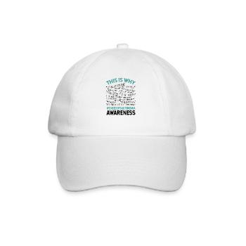 This Is Why We Need Dysautonomia Awareness - Baseball Cap - white/white - Front