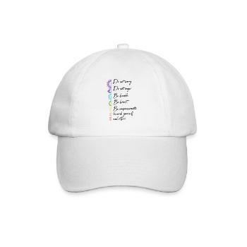 Maître Reiki Chakra Spirituel Holistique - Casquette classique - blanc/blanc - Devant