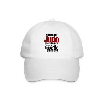 Japanischer Kampfsport Judo - Baseballkappe - Weiß/Weiß - Vorne