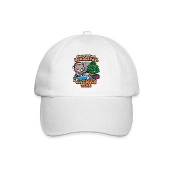 Christmas Wonderful Catmas Time - Baseball Cap - white/white - Front