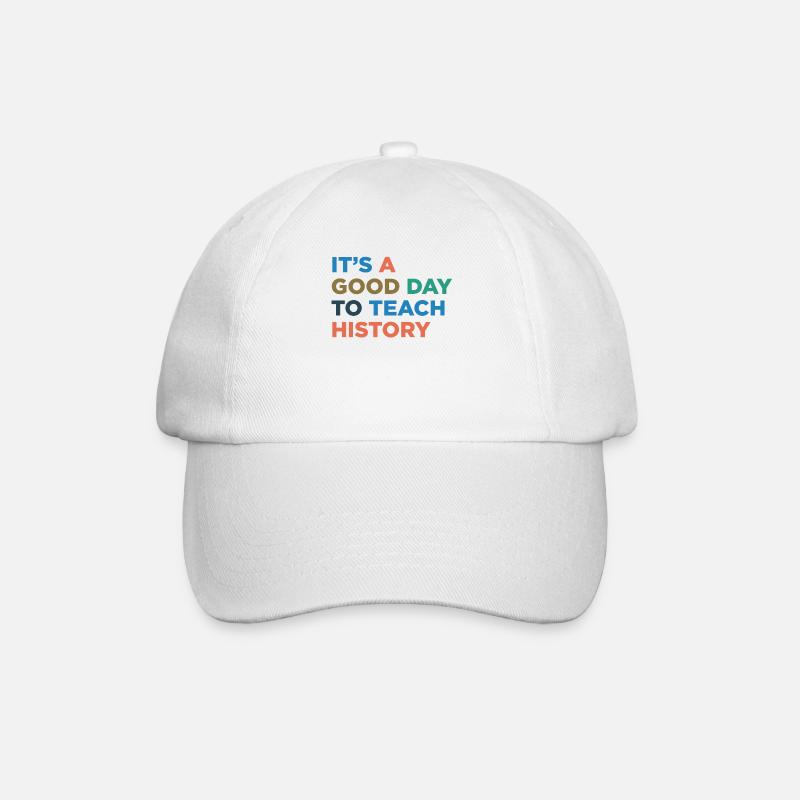 Enseigner l’histoire - Casquette classique - blanc/blanc