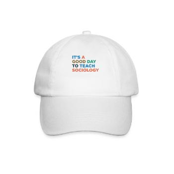 Enseignants de sociologie - Casquette classique - blanc/blanc - Devant