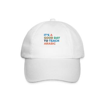 Enseigner les professeurs d’arabe - Casquette classique - blanc/blanc - Devant