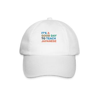 Professeur de japonais - Casquette classique - blanc/blanc - Devant