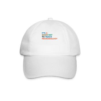 Teaching Microbiology Teachers - Baseball Cap - white/white - Front