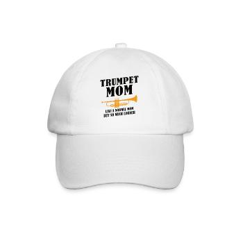 Trompette Jouant de la Mère Trompette Maman - Casquette classique - blanc/blanc - Devant
