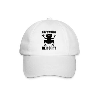 I love frogs - Baseball Cap - white/white - Front