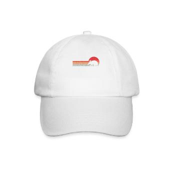 Erdferkel Retro Aardvark Vintage - Casquette classique - blanc/blanc - Devant