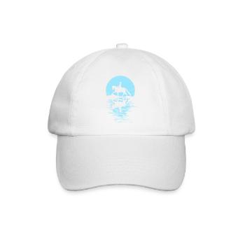 Tenue de cavalier pour les filles qui aiment les chevaux - Casquette classique - blanc/blanc - Devant