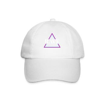 Techno House Party EDM Festival Goa Electro Rave - Baseball Cap - white/white - Front
