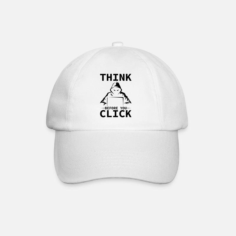 Cybersécurité Sécurité informatique Cybersécurité - Casquette classique - blanc/blanc