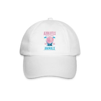 Axolotl Spirit Animal Tailed Amphibian - Casquette classique - blanc/blanc - Devant