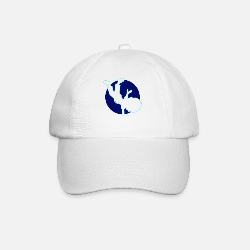 Breakdancer Breakdance Danseurs - Casquette classique - blanc/blanc