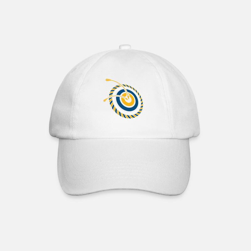 Tir à l’arc Tir à l’arc Tir à l’arc Flèche - Casquette classique - blanc/blanc