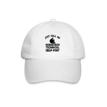 Production de savon Spécialiste du savon Amateur de savon - Casquette classique - blanc/blanc - Devant
