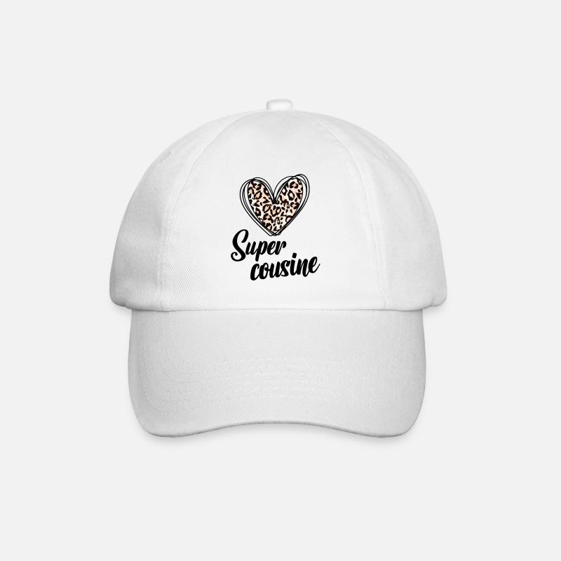 Super cousine - Casquette classique - blanc/blanc