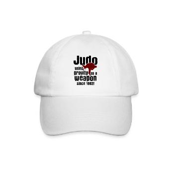 Japanischer Kampfsport Judo - Baseballkappe - Weiß/Weiß - Vorne