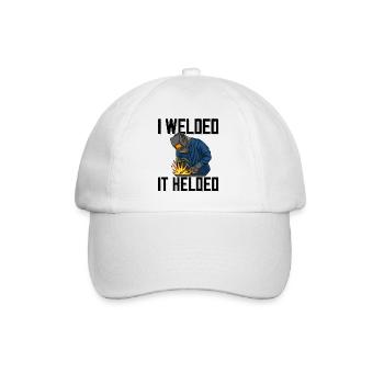 Born to Boule dicton pour Bouler et Pétanque - Casquette classique - blanc/blanc - Devant
