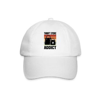 Magasin d’occasion Eco Hipster d’occasion - Casquette classique - blanc/blanc - Devant