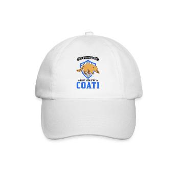 Coati Gift Proboscis Coati - Baseball Cap - white/white - Front