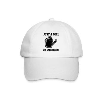 Jardinier Jardinier Hobby Jardinier Fille Verger - Casquette classique - blanc/blanc - Devant